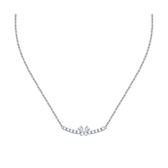 Morellato Scintille Brass And Ninfea Plating Necklace SAQF06 For Women