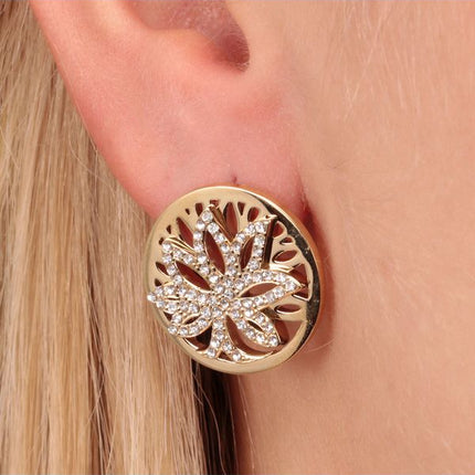 Morellato Loto Stainless Steel Earrings SATD27 For Women