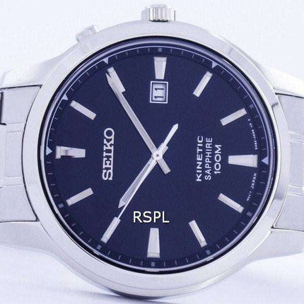 Seiko Kinetic Sapphire SKA741 SKA741P1 SKA741P Men's Watch