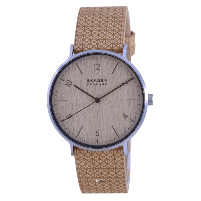 Skagen Aaren Naturals Limited Edition Wood Veneer Strap Quartz SKW6746 Mens Watch