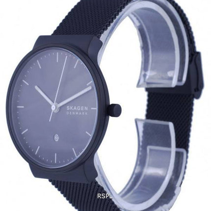 Skagen Ancher Stainless Steel Mesh Black Dial Quartz SKW6778 Mens Watch