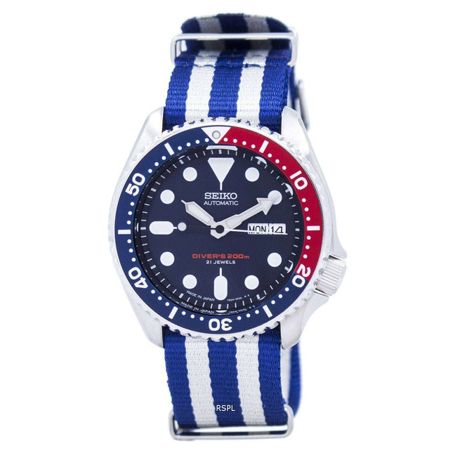 Seiko Automatic Divers 200M NATO Strap SKX009J1-NATO2 Mens Watch