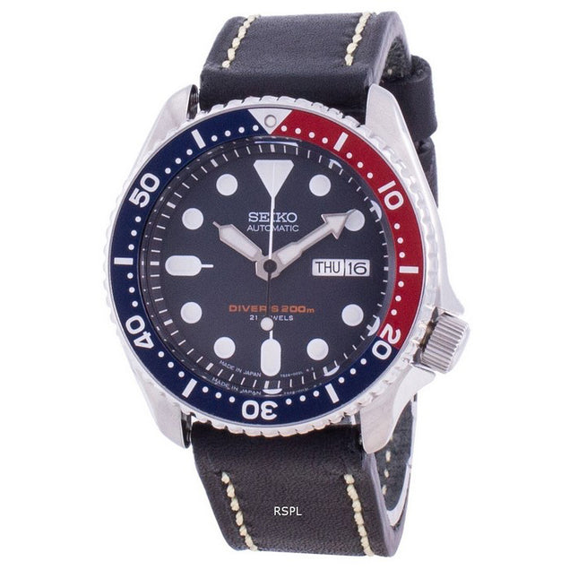 Seiko Automatic Diver's Black Dial SKX009J1-var-LS16 200M Men's Watch