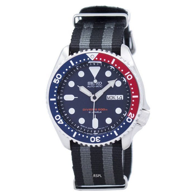 Seiko Automatic Diver's NATO Strap 200M SKX009J1-NATO1 Men's Watch