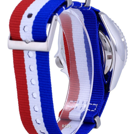 Seiko Automatic Divers Polyester Japan Made SKX009J1-var-NATO25 200M Mens Watch