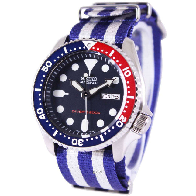 Seiko Automatic Divers 200M NATO Strap SKX009K1-NATO2 Mens Watch