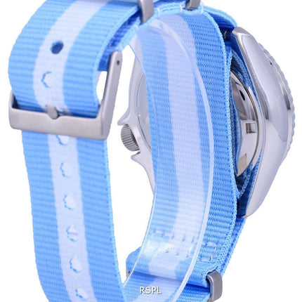 Seiko Automatic Divers Polyester SKX009K1-var-NATO24 200M Mens Watch