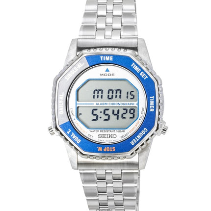 Seiko Rotocall Digital Chronograph Stainless Steel Quartz SMGG21P1 100M Men's Watch