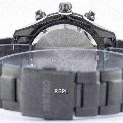 Seiko Quartz Alarm Chronograph Tachymeter SNAC91 SNAC91P1 SNAC91P Men's Watch