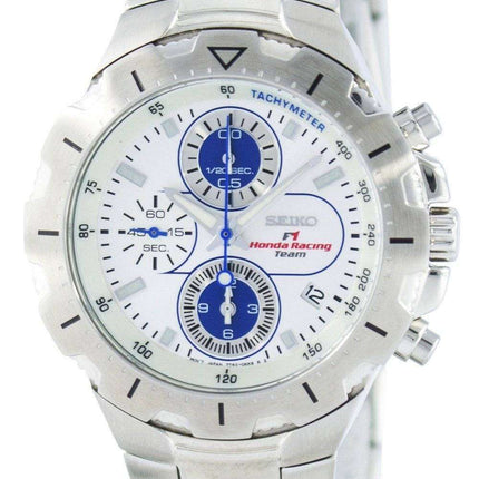 Seiko F1 Honda Racing Team Quartz Chronograph SND731 SND731P1 SND731P Men's Watch