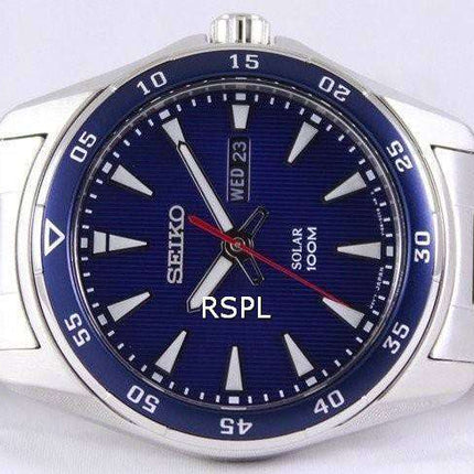 Seiko Solar 100M SNE391P1 SNE391P Mens Watch