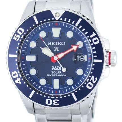 Refurbished Seiko Prospex PADI Special Edition Solar Diver's 200M SNE435 SNE435P1 SNE435P Men's Watch