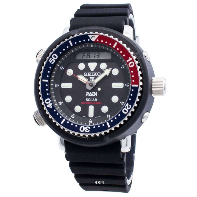 Seiko Prospex PADI Solar Diver's SNJ027P1 Special Edition 200M Men's Watch