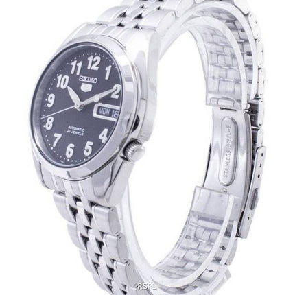 Refurbished Seiko 5 Stainless Steel Black Dial Automatic SNK381 SNK381K1 SNK381K Men's Watch