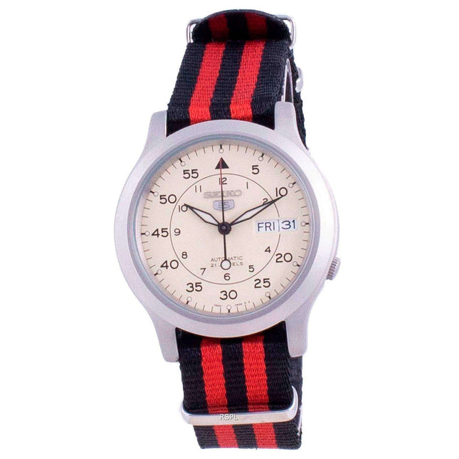 Seiko Military SNK803K2-var-NATOS15 Automatic Nylon Strap Men's Watc