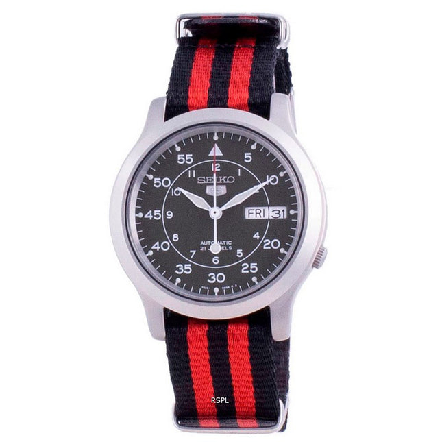 Seiko 5 Military SNK805K2-var-NATOS15 Automatic Nylon Strap Men's Watch