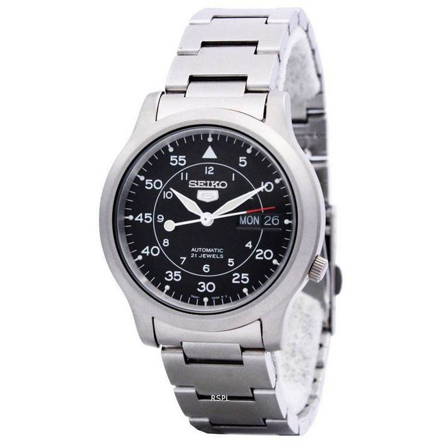 Refurbished Seiko 5 Automatic  SNK809 SNK809K1 SNK809K  21 Jewel  Men's Watch