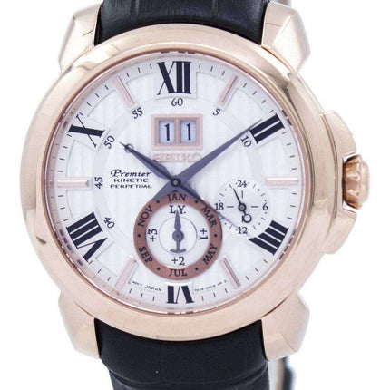 Seiko Premier Kinetic Perpetual SNP150 SNP150P1 SNP150P Men's Watch
