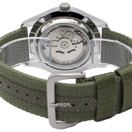 Refurbished Seiko 5 Military Automatic Sports Japan Made SNZG09 SNZG09J1 SNZG09J Men's Watch