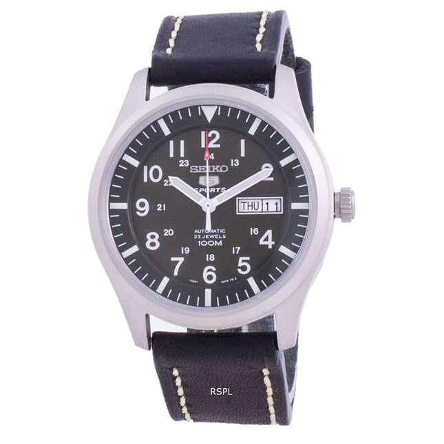 Seiko 5 Sports Military Automatic SNZG09K1-var-LS16 100M Men's Watch