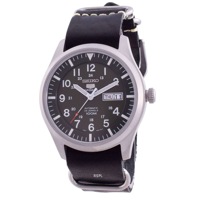 Seiko 5 Sports Military Automatic SNZG09K1-var-LS19 100M Men's Watch