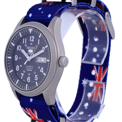 Seiko 5 Sports Automatic Polyester SNZG11J1-var-NATO30 100M Mens Watch