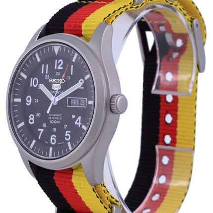 Seiko 5 Sports Automatic Polyester SNZG15K1-var-NATO26 100M Mens Watch