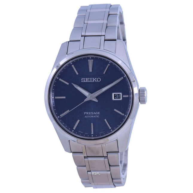 Seiko Presage Sharp Edged Blue Dial Automatic SPB167 SPB167J1 SPB167J Mens Watch