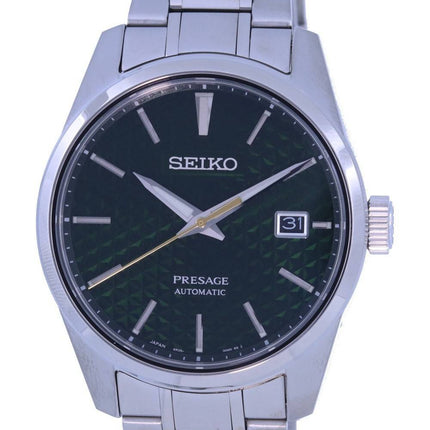 Seiko Presage Sharp Edge Green Dial Automatic SPB169 SPB169J1 SPB169J 100M Mens Watch