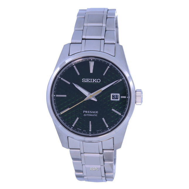 Seiko Presage Sharp Edge Green Dial Automatic SPB169 SPB169J1 SPB169J 100M Mens Watch