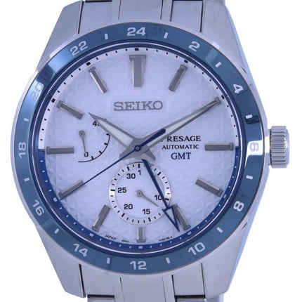 Seiko Presage Sharp Edged GMT Limited Edition Automatic SPB223 SPB223J1 SPB223J 100M Mens Watch