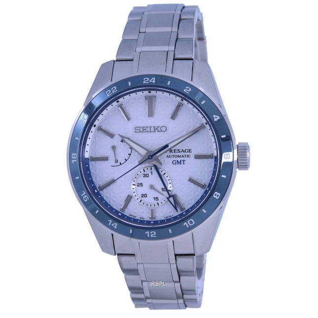 Seiko Presage Sharp Edged GMT Limited Edition Automatic SPB223 SPB223J1 SPB223J 100M Mens Watch