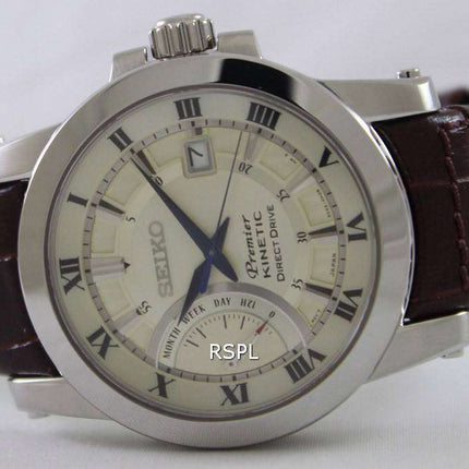 Seiko Premier Kinetic Direct Drive SRG013P1 SRG013P SRG013 Mens Watch