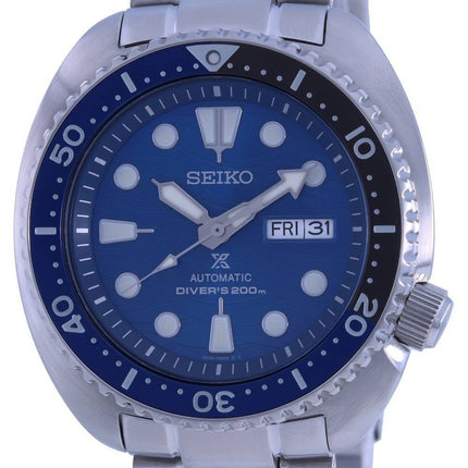 Seiko Prospex Save The Ocean Blue Dial Automatic Divers SRPD21 SRPD21K1 SRPD21K 200M Mens Watch