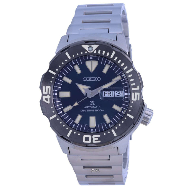 Seiko Prospex Monster Automatic Divers SRPD25 SRPD25K1 SRPD25K 200M Mens Watch