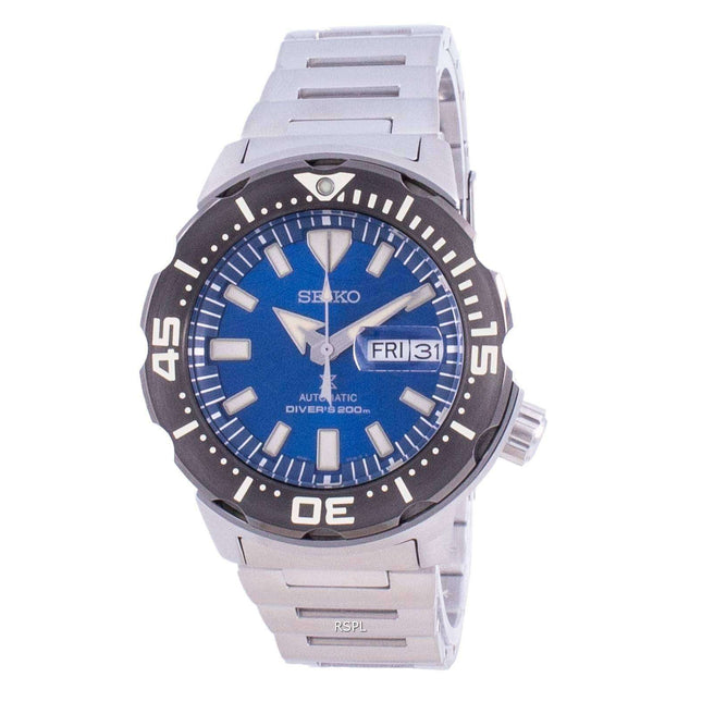Seiko Prospex Save The Ocean Special Edition Diver's Automatic SRPE09 SRPE09K1 SRPE09K 200M Men's Watch