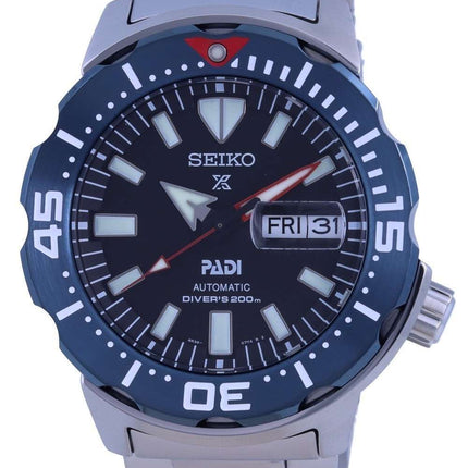 Seiko Prospex Monster Padi Special Edition Automatic Divers SRPE27 SRPE27K1 SRPE27K 200M Mens Watch