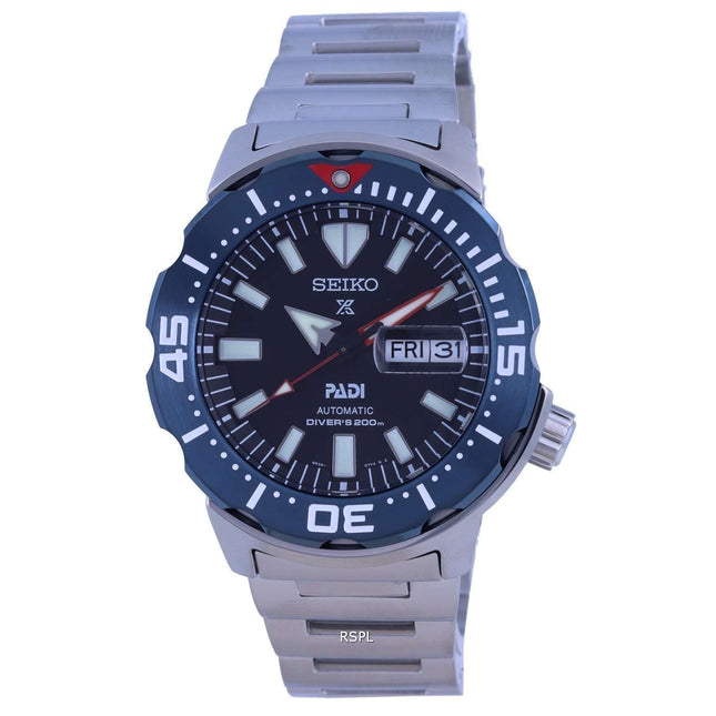 Seiko Prospex Monster Padi Special Edition Automatic Divers SRPE27 SRPE27K1 SRPE27K 200M Mens Watch