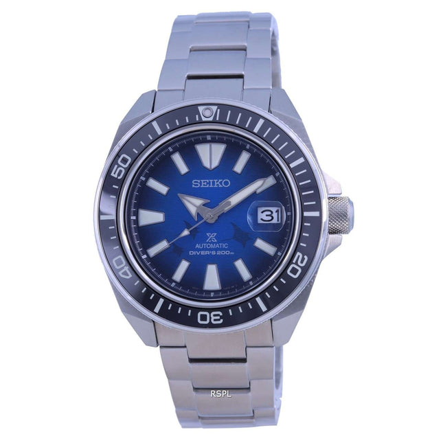 Seiko Prospex Save The Ocean Special Edition Automatic Divers SRPE33 SRPE33K1 SRPE33K 200M Mens Watch