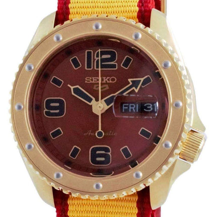 Seiko 5 Sports Street Fighter Zangief Limited Edition Automatic SRPF24 SRPF24K1 SRPF24K 100M Men's Watch