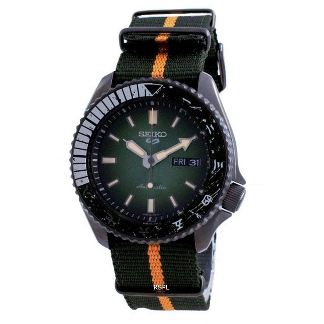 Seiko 5 Sports Rock Lee Limited Edition Automatic SRPF73 SRPF73K1 SRPF73K 100M Men's Watch