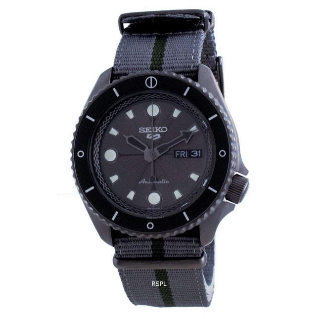 Seiko 5 Sports Shikamaru Nara Limited Edition Automatic SRPF75 SRPF75K1 SRPF75K 100M Men's Watch