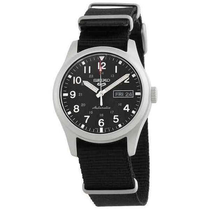 Refurbished Seiko 5 Sports Black Dial Automatic SRPG37 SRPG37K1 SRPG37K 100M Men's Watch