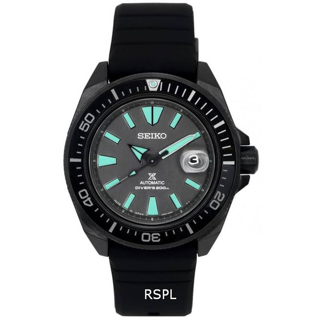 Seiko Prospex Samurai Black Series Limited Edition Automatic Diver's SRPH97 SRPH97J1 SRPH97J 200M Men's Watch