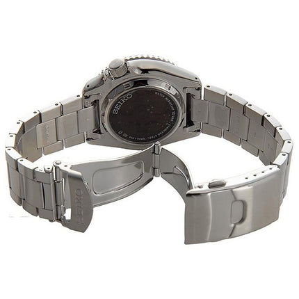 Seiko 5 Sports SKX Style Stainless Steel Transparent Teal Dial Automatic SRPJ45K1 100M Men's Watch