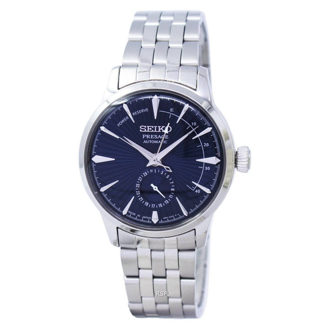 Seiko Presage Cocktail Blue Moon Power Reserve Japan Made SSA347 SSA347J1 SSA347J Mens Watch