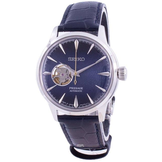 Seiko Presage Automatic Cocktail Time Blue Moon SSA405 SSA405J1 SSA405J Open Heart Japan Made Men's Watch