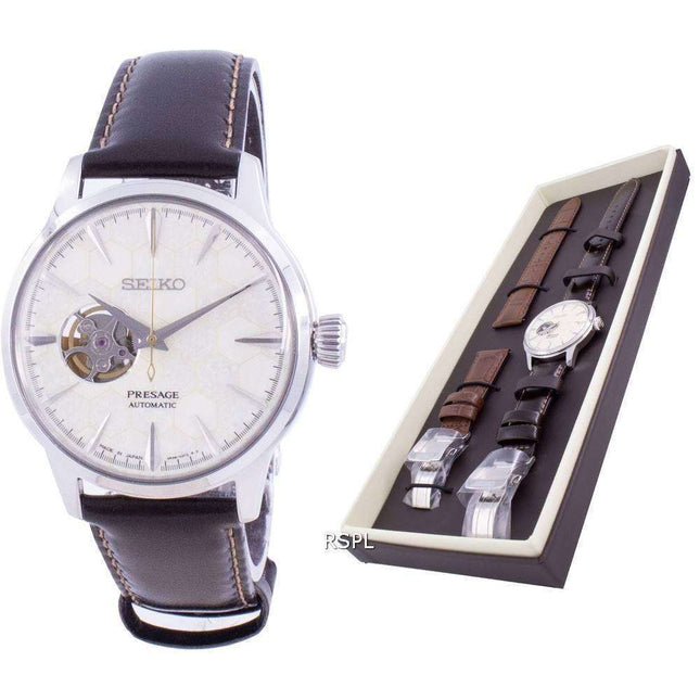 Seiko Presage Limited Edition Open Heart Automatic SSA409 SSA409J1 SSA409J With Gift Set Men's Watch