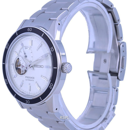Seiko Presage Style 60s Open Heart Cream Dial Automatic SSA423 SSA423J1 SSA423J Mens Watch