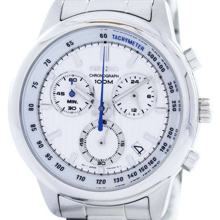 Seiko Sports Chronograph Quartz Tachymeter SSB203 SSB203P1 SSB203P Men's Watch
